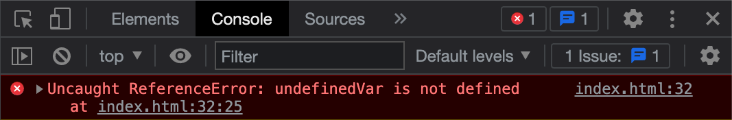 Variable Undefined in Chrome