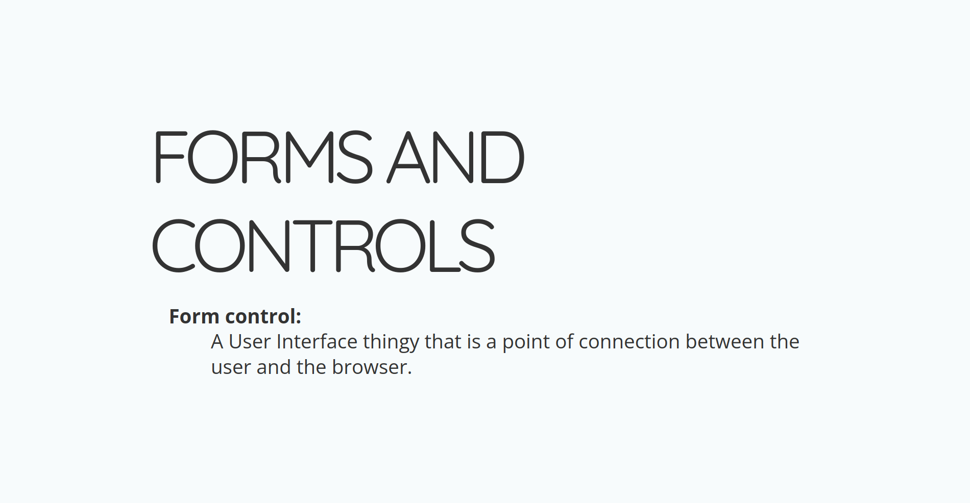 Javascript Forms Slides